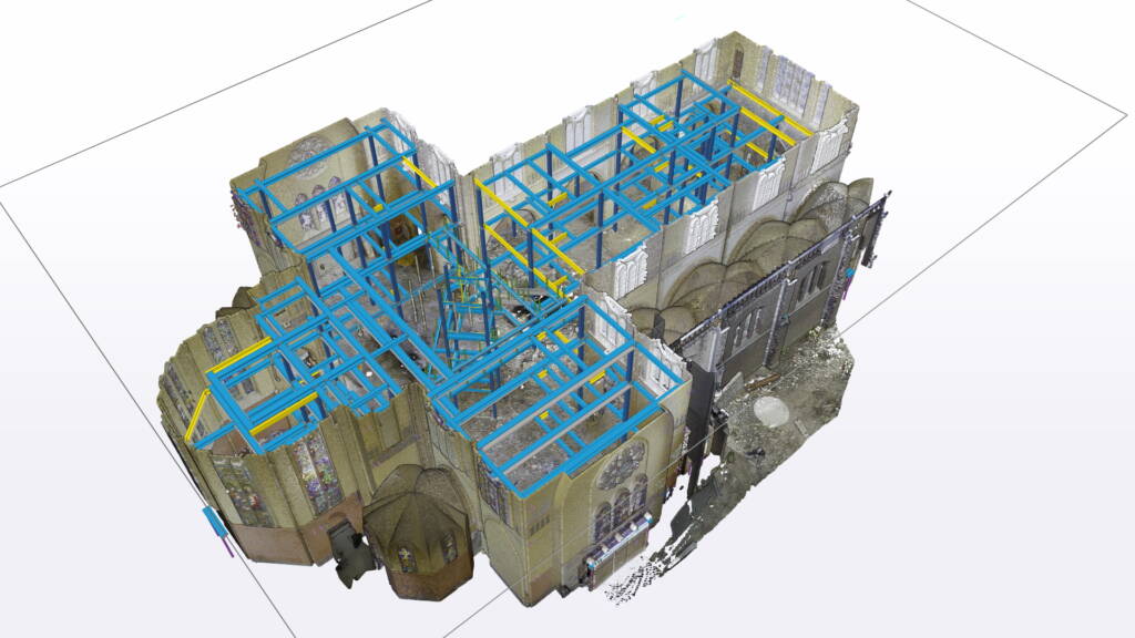 Joseph Kerk Alkmaar 3D scan klein