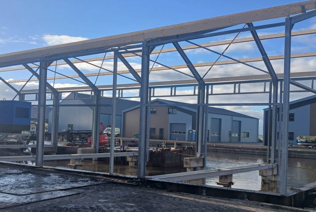 Schiphuis Grouw Staalconstructie en beplating 1000001664